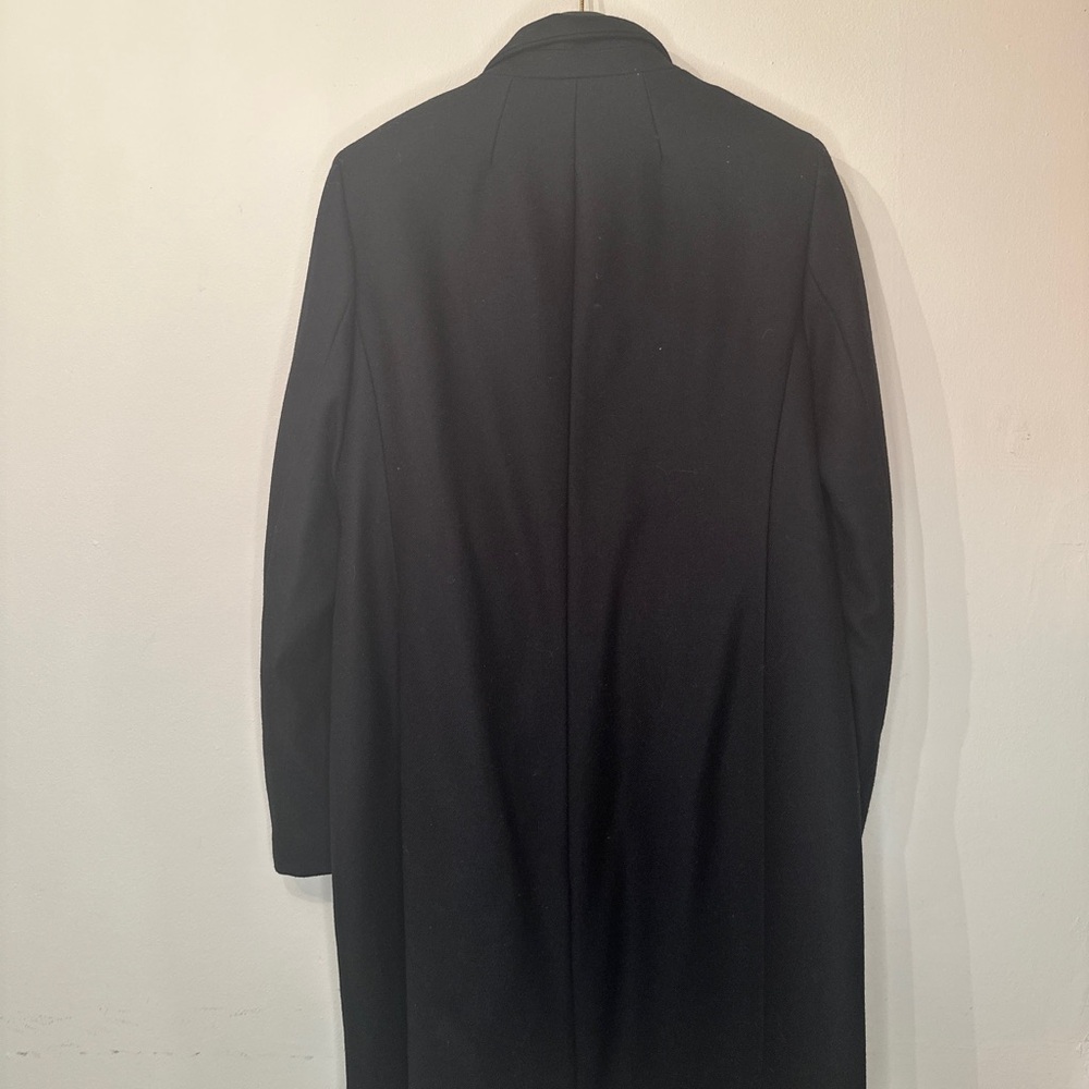 J. Crew Black Single-Breasted Wool  Coat - Picture 2 of 6
